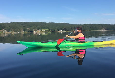 paddling vindön